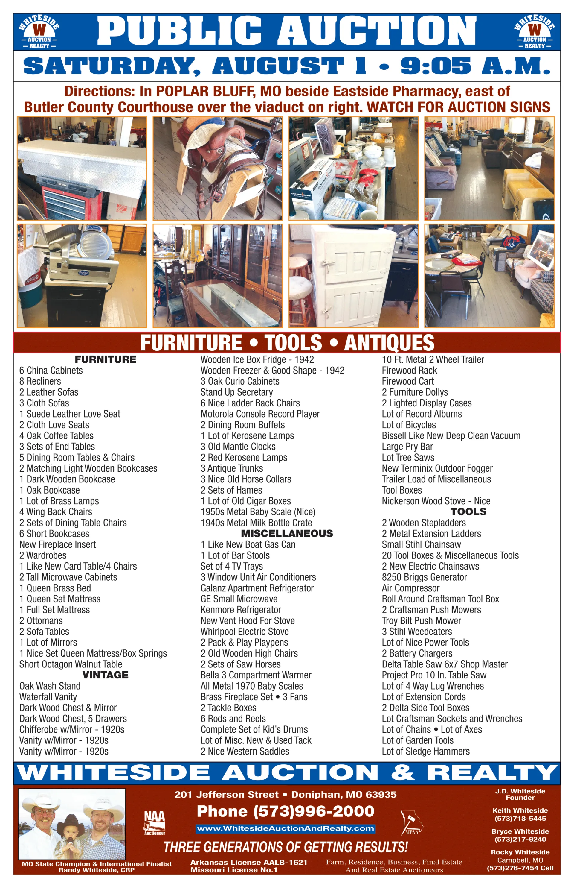 Upcoming auction
