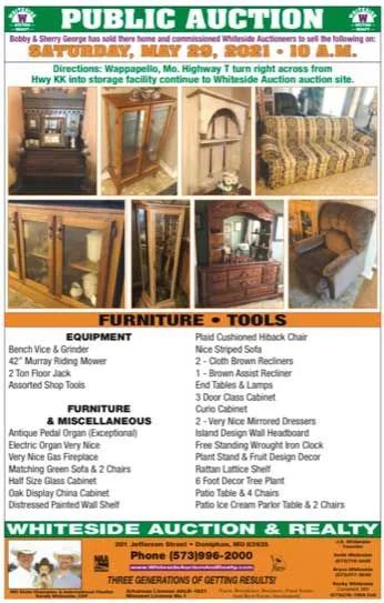 May 29 2021 auction